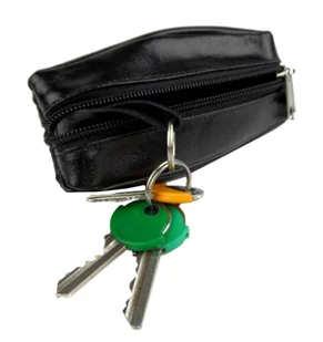 Kluczówka Duża Bombata Dwa zamki Dwa Komplety Kluczy ANDRUS (PL) Skóra Naturalna 14 x 6 x 2 [cm] - Etui na klucze - miniaturka - grafika 5