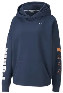 Bluza damska sportowa Puma Rebel Hoodie XS ciepła - Bluzy damskie - miniaturka - grafika 1