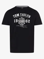 Koszulki męskie - Tom Tailor - T-shirt męski, niebieski - miniaturka - grafika 1