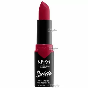 NYX Professional Makeup - SUEDE MATTE LIPSTICK - Matowa pomadka do ust - 3,5 g - 09 - SPICY - Szminki - miniaturka - grafika 1