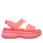 Sandały damskie - Sandały Crocs Soho Sandal 212651 Różowy - miniaturka - grafika 1
