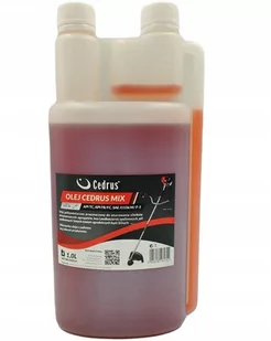 CEDRUS MIX 1L 1000ML 2-SUW OLEJ SILNIKOWY DO BENZYNY MIESZANKI PALIWOWEJ do silników dwusuwowych  Kos Pilarek Dmuchaw Podkaszarek Nożyc Sekatorów Opryskiwaczy itp.do silników dwusuwowych - Oleje silnikowe - miniaturka - grafika 2