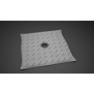 Radaway kwadratowa płyta prysznicowa z kratką odpływową 99x99cm 5CK1010, 5K01, 5 - Brodziki prysznicowe - miniaturka - grafika 3