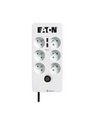 Listwy zasilające - Listwa przeciwprzepięciowa EATON PB6UF (6 x UTE; 10 A; kolor biały) - miniaturka - grafika 1