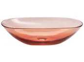 Umywalki - Umywalka nadblatowa 54 x 36 cm czerwona MOENGO - miniaturka - grafika 1