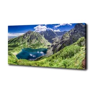 Obrazy i zdjęcia na płótnie - Foto obraz na płótnie Czarny staw Tatry - miniaturka - grafika 1