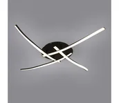 Lampy sufitowe - Brilagi - LED Plafon STRIPES LED/32W/230V czarne - miniaturka - grafika 1