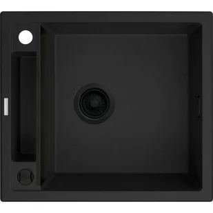 Deante Magnetic Zlewozmywak granitowy magnetyczny 1-komorowy bez ociekacza - nero ZRM_N103 ZRM N103 [16187986] - Zlewozmywaki - miniaturka - grafika 1