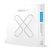 Struny gitarowe  - D'Addario 12-53 światła, XS 80/20 struny do gitary akustycznej powlekane brązem - miniaturka - grafika 1