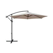 Parasole ogrodowe - Parasol boczny 300 cm stal/poly cappucino - miniaturka - grafika 1