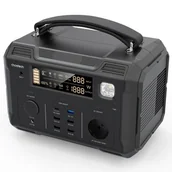 Powerbanki - Choetech przenośna stacja zasilania powerbank 484Wh 500W czarna (BS004) - miniaturka - grafika 1