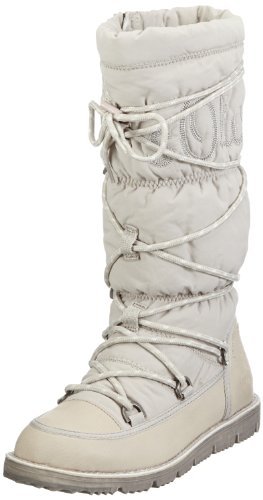 s.Oliver Damskie buty zimowe na co dzień., biały - biały Offwhite 109-37 eu