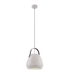 Eglo Bednall 98348 lampa wisząca zwis oprawa 1x60W E27 biała - Lampy sufitowe - miniaturka - grafika 1