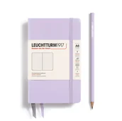 Notesy i bloczki - Notatnik Leuchtturm1917 Pocket A6, twarda oprawa, kropki, Lilac - miniaturka - grafika 1