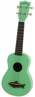 Inne instrumenty muzyczne - Kala KA MK SS GRN Vintage Satin Finish Makala Shark Soprano Ukulele surf zielone MK-SS/GRN - miniaturka - grafika 1