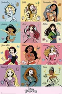 Plakaty - Disney Princess Księżniczki - plakat - miniaturka - grafika 1