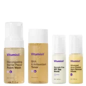 Pianki do mycia twarzy - Dermz Vitumisil Zestaw do pielęgnacji twarzy - miniaturka - grafika 1