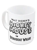 Sztućce dla dzieci - Disney Mickey Mouse Kubek w kolorze biało-czarnym - 325 ml - miniaturka - grafika 1