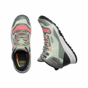 Buty trekkingowe damskie KEEN TEMPO FLEX MID WP - Buty trekkingowe damskie - miniaturka - grafika 4