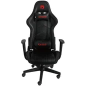 Fotele gamingowe - MARVO Fotel MARVO CH-106 BK Czarny - miniaturka - grafika 1