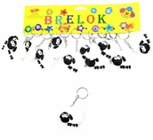 Breloki - Brelok Do Kluczy Biały Baranek Owca Zawieszka Do Plecaka Torby Zestaw 12Szt - miniaturka - grafika 1