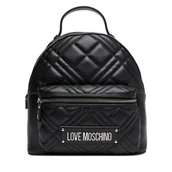 Plecaki - Plecak LOVE MOSCHINO JC4148PP0MLA000B Czarny - miniaturka - grafika 1
