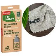 Ściereczki, gąbki, czyściki - For Nature Mikrofibra Ściereczki z butelek Pet x 3 - miniaturka - grafika 1