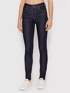 Spodnie damskie - Levi's Jeansy Straight Leg 724 High-Waisted 18883-0015 Granatowy Straight Leg - grafika 1