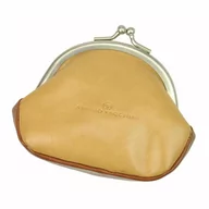 Portfele - Bilonówka damska skórzana KEMER K23 094 P442 Camel / brąz - miniaturka - grafika 1