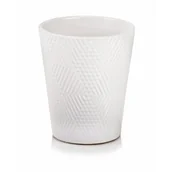 Donice - Osłonka ceramiczna biała 15 cm - miniaturka - grafika 1