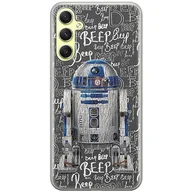 Etui i futerały do telefonów - ERT GROUP etui na telefon Samsung A34 5G, case oryginalny i oficjalnie licencjonowany przez Star Wars, wzór R2D2 004, optymalnie dopasowane, plecki z TPU - miniaturka - grafika 1