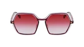 Okulary przeciwsłoneczne - KARL LAGERFELD Damskie okulary przeciwsłoneczne KL6083S, ciemna truskawka/róża, jeden rozmiar, Ciemna truskawka/róża, Rozmiar uniwersalny - miniaturka - grafika 1