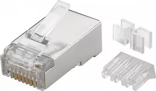 Wtyk sieciowy RJ45 8P8C Cat 6A Ekranowany - Wtyczki i adaptery - miniaturka - grafika 4