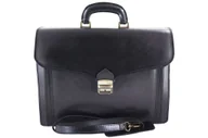 Teczki i aktówki - Barberinis - teczki męskie ze skóry naturalnej - Czarna - Czarny - miniaturka - grafika 1