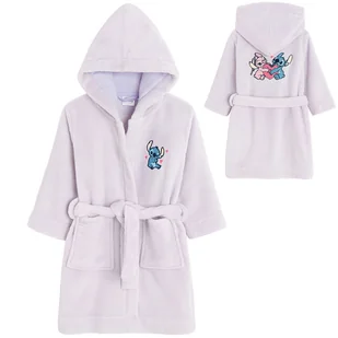 Cool Club, Szlafrok dziewczęcy z kapturem, fioletowy, Lilo i Stitch - Szlafroki dla dzieci - miniaturka - grafika 1