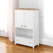 Komody dla dzieci - Komoda wysoka biała Story - miniaturka - grafika 1