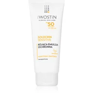 Balsamy i kremy do opalania - Iwostin Solecrin Sensitive emulsja ochronna SPF50 100 ml 7083462 - miniaturka - grafika 1