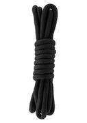 Akcesoria BDSM - Hidden desire Lina Bondage Rope 3m Czarny - miniaturka - grafika 1