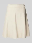 Spódnice - Spódnica mini z elastycznym pasem model ‘ADALIN’ - miniaturka - grafika 1