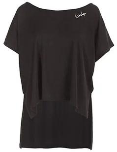 WINSHAPE Winshape damska koszulka Winshape damska Ultra lekka modna koszulka Mct010, Winshape Dance, stylowa, fitness, czas wolny, sport, joga, trening czarny czarny X-L MCT010-SCHWARZ-XL - Koszulki i topy damskie - miniaturka - grafika 1
