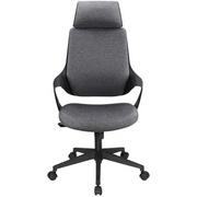 Fotele i krzesła biurowe - Techly Obrotowy fotel biurowy z wysokim oparciem i zagłówkiem ICA-CT MC017 - miniaturka - grafika 1