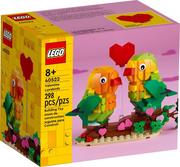 Klocki - LEGO Exlusive Walentynkowe Papużki Nierozłączki 40522 - miniaturka - grafika 1