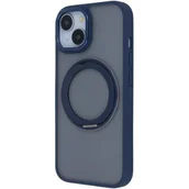 Etui i futerały do telefonów - Etui TECTO SHIELD Secure Spinning Mag do Apple iPhone 15 Granatowy - miniaturka - grafika 1