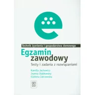 Podręczniki dla szkół zawodowych - Egzamin zawodowy Technik żywienia i gospodarstwa domowego - miniaturka - grafika 1