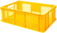 Pojemniki i kosze gastronomiczne - Pojemnik ażurowy na chleb H-200 600x400x200 - miniaturka - grafika 1