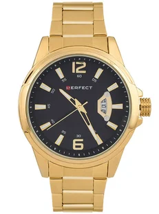 Zegarek Zegarek męski PERFECT M103-03 złoty czt - Zegarki męskie - miniaturka - grafika 1