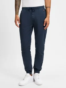 Tommy Jeans Męskie spodnie materiałowe - TJM Austin Mężczyźni Bawełna niebieski jednolity, M - Spodnie męskie - miniaturka - grafika 1