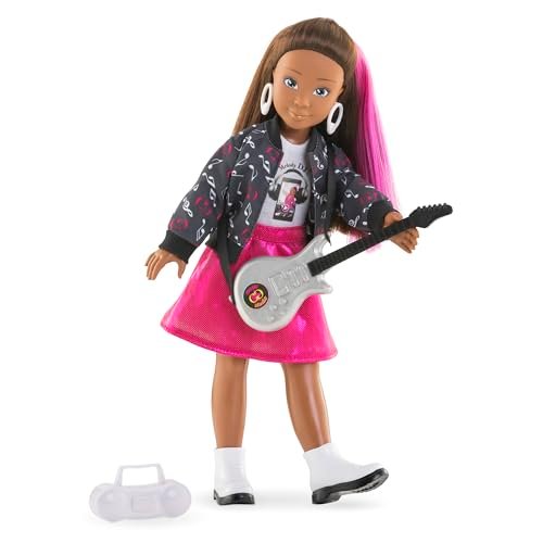 Corolle Girls - Melody Music Studio Boxer, lalka manekin, 4 akcesoria, 28cm, od 4 lat