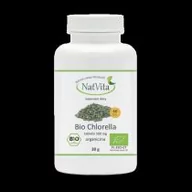 Suplementy naturalne - NatVita Bio chlorella 500mg 30g tabletki - miniaturka - grafika 1