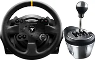 Kontrolery gier na PC - Kierownica Thrustmaster TX Leather Edition 4460133 + Lewarek TH8A 4060059 - miniaturka - grafika 1